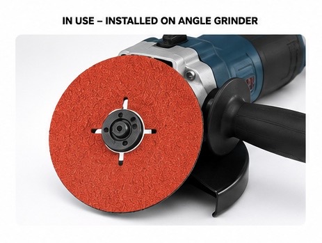Zirconia Fiber Disc view