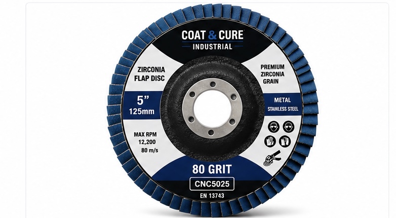 5 inch Zirconia Flap Disc CNC5025